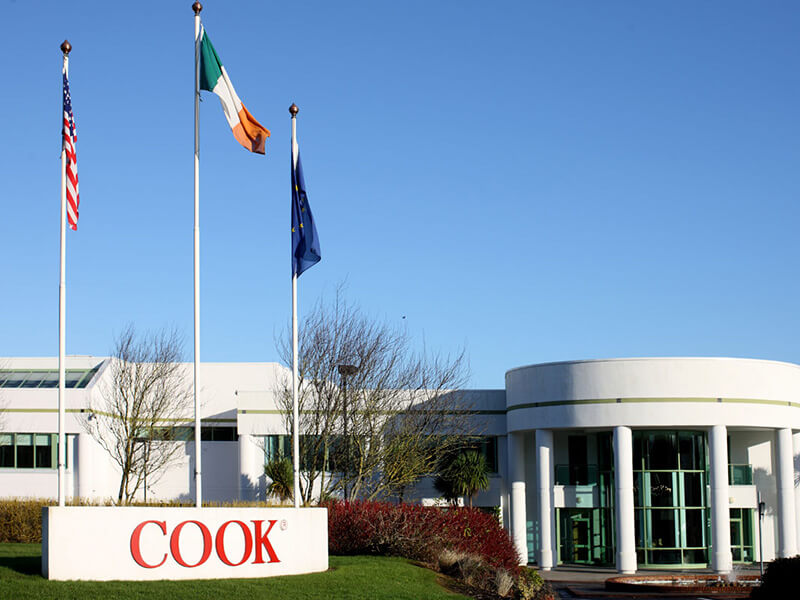 Cook's facility in Limerick, Ireland