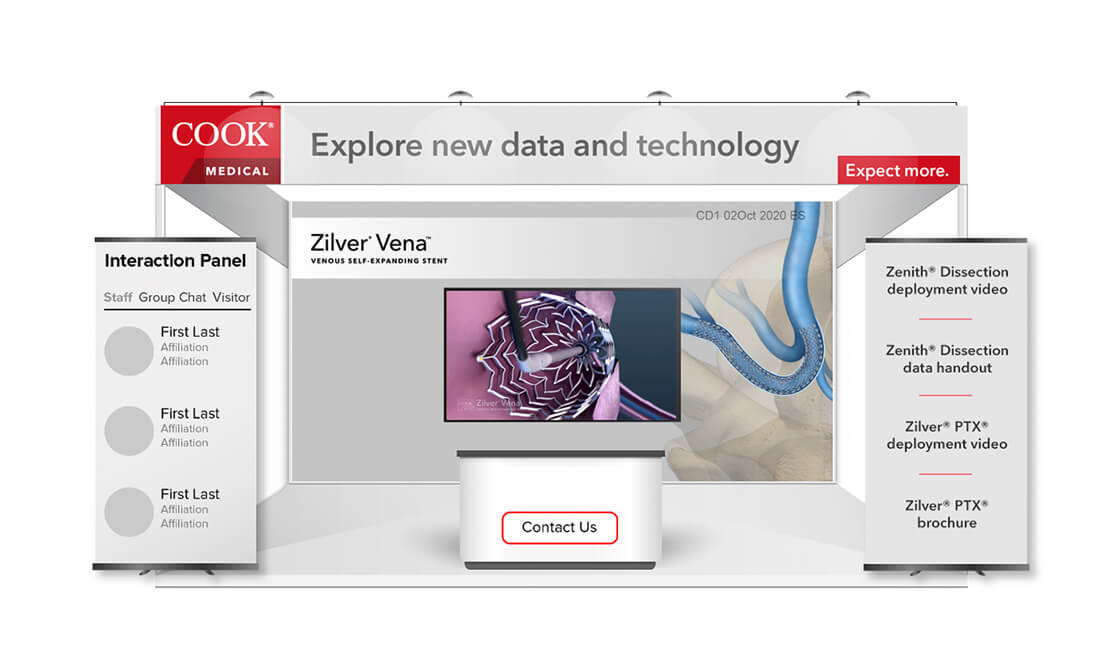 Cook Medical Virtual Booth