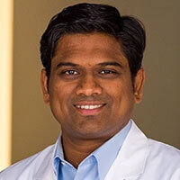 Portrait of Dr. Suren Reddy.