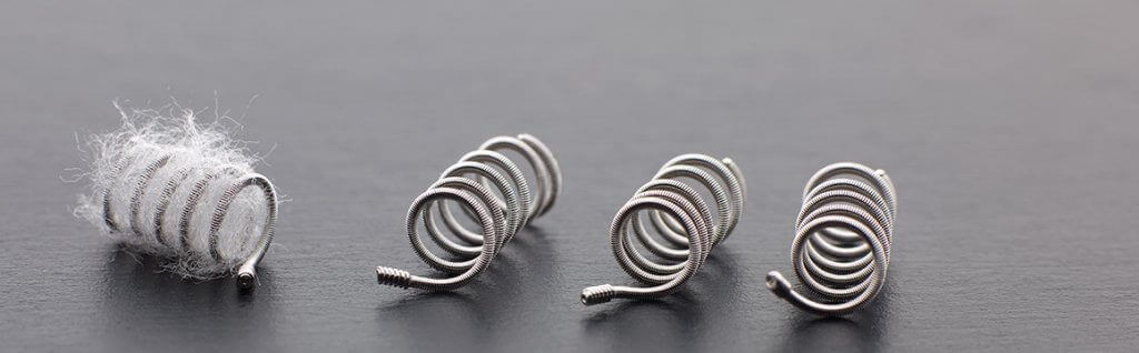 one fibered coil and three nonfibered coils
