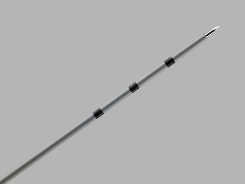 Mixter intraoperative cholangiography needle stylet.