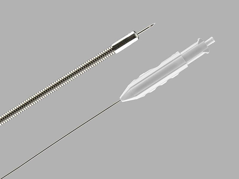 AcuJect Flex® Injection Needle and needle extension.