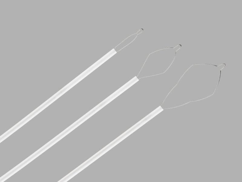 Cold AcuSnare® Polypectomy Snare in three sizes.