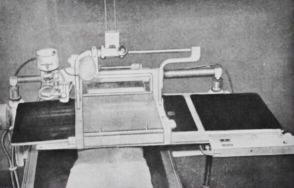 Dr. Rösch's fluoroscopic table from 1954.